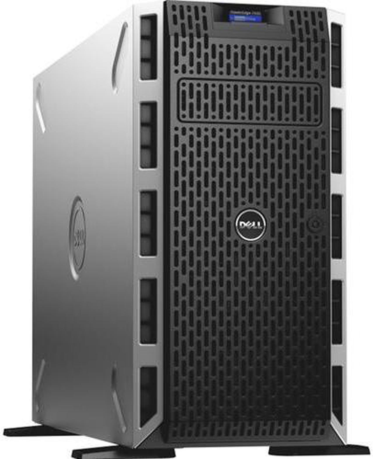 Alt view image 6 of 6 - Dell PowerEdge T430 5U Tower Server - 1 x Intel Xeon E5-2620 v4 Octa-core (8 Core) 2.10 GHz - 8 GB Installed DDR4 SDRAM - 300 GB (1 x 300 GB) 12Gb/s SAS HDD - Serial Attached SCSI (SAS) Controller - 2 x 495 W