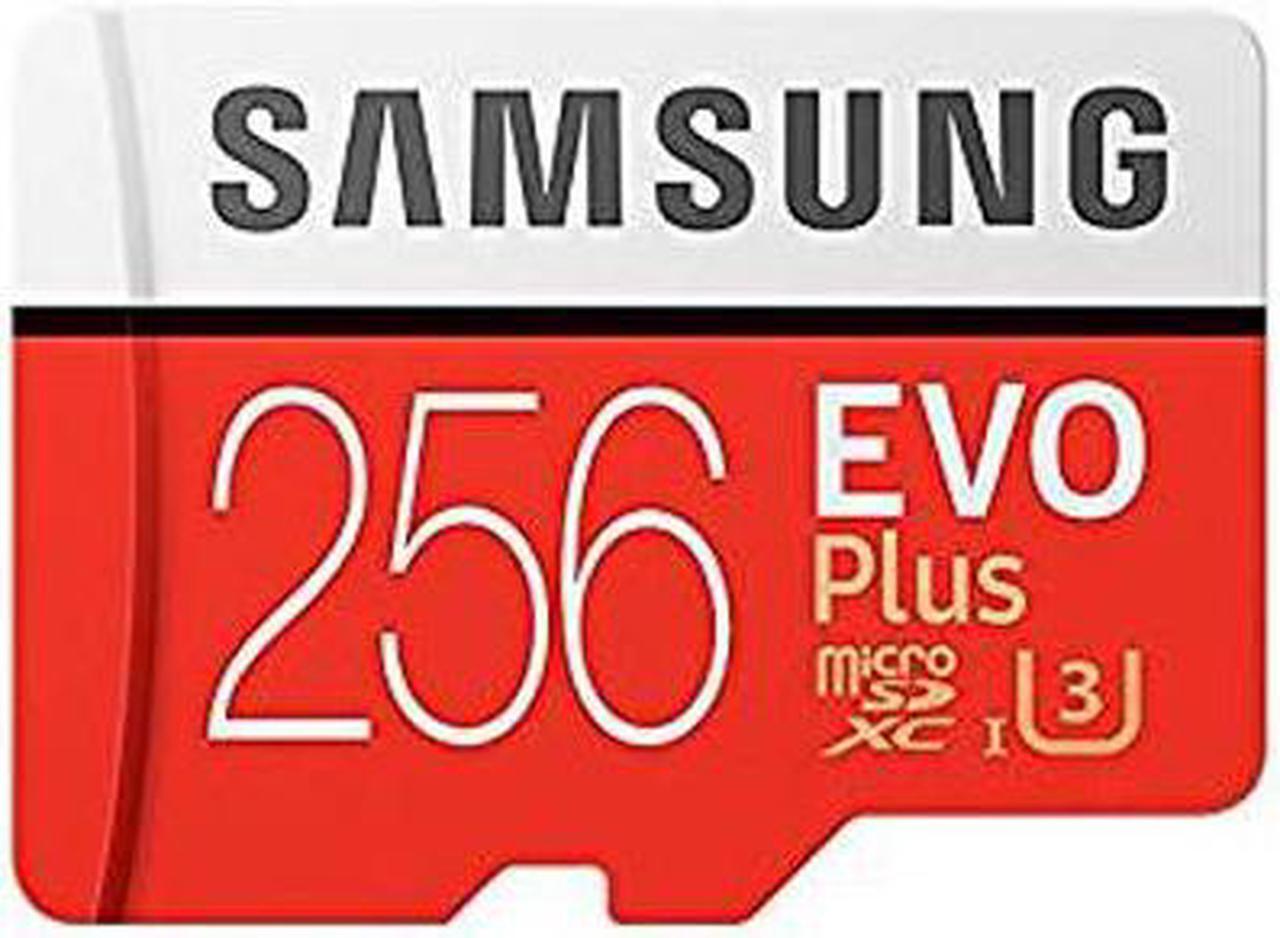 Alt view image 8 of 20 - Samsung EVO Plus 256 GB microSDXC - Class 10/UHS-I (U3) - 100 MB/s Read - 90 MB/s Write