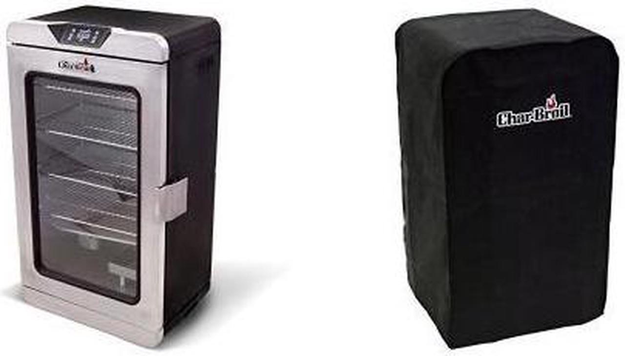 Alt view image 3 of 18 - Char-Broil Deluxe Digital Electric Smoker, 1000 Square Inch
