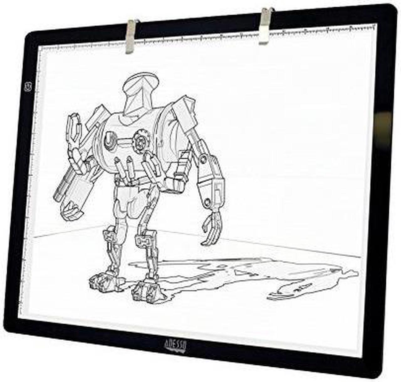 Main image of ADESSO CYBERPAD P2 12X17IN LED LIGHT TRACING PAD