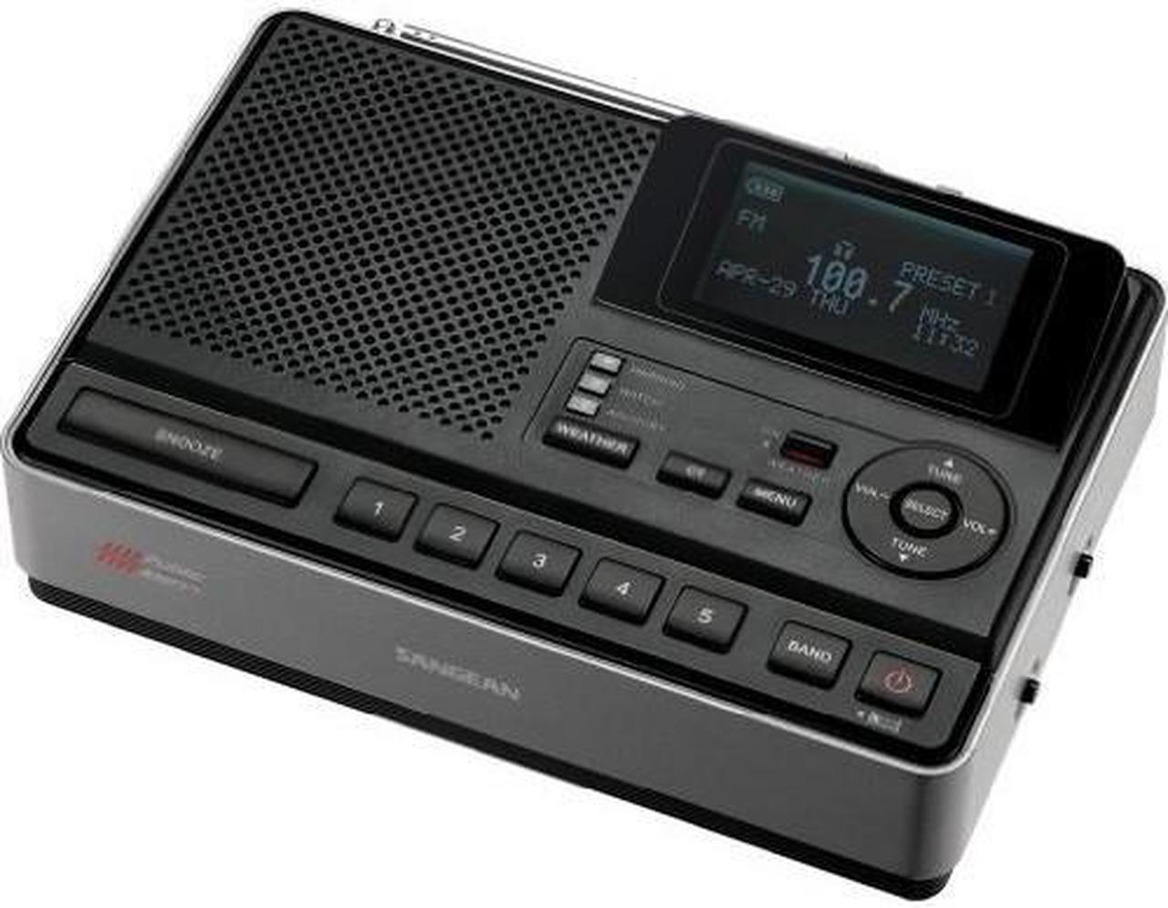 Alt view image 9 of 20 - Sangean FM / AM Ultra Rugged Digital Tuning Radio Receiver TB-100