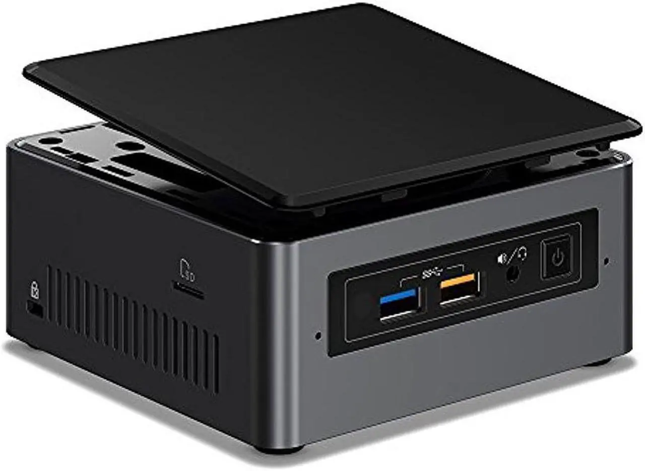 Alt view image 5 of 8 - INTEL NUC 7 HOME MINI PC (NUC7I3BNHXF) - Core i3-7100U, 4 GB RAM, 1 TB HDD, 16 GB Optane, Windows 10 Home