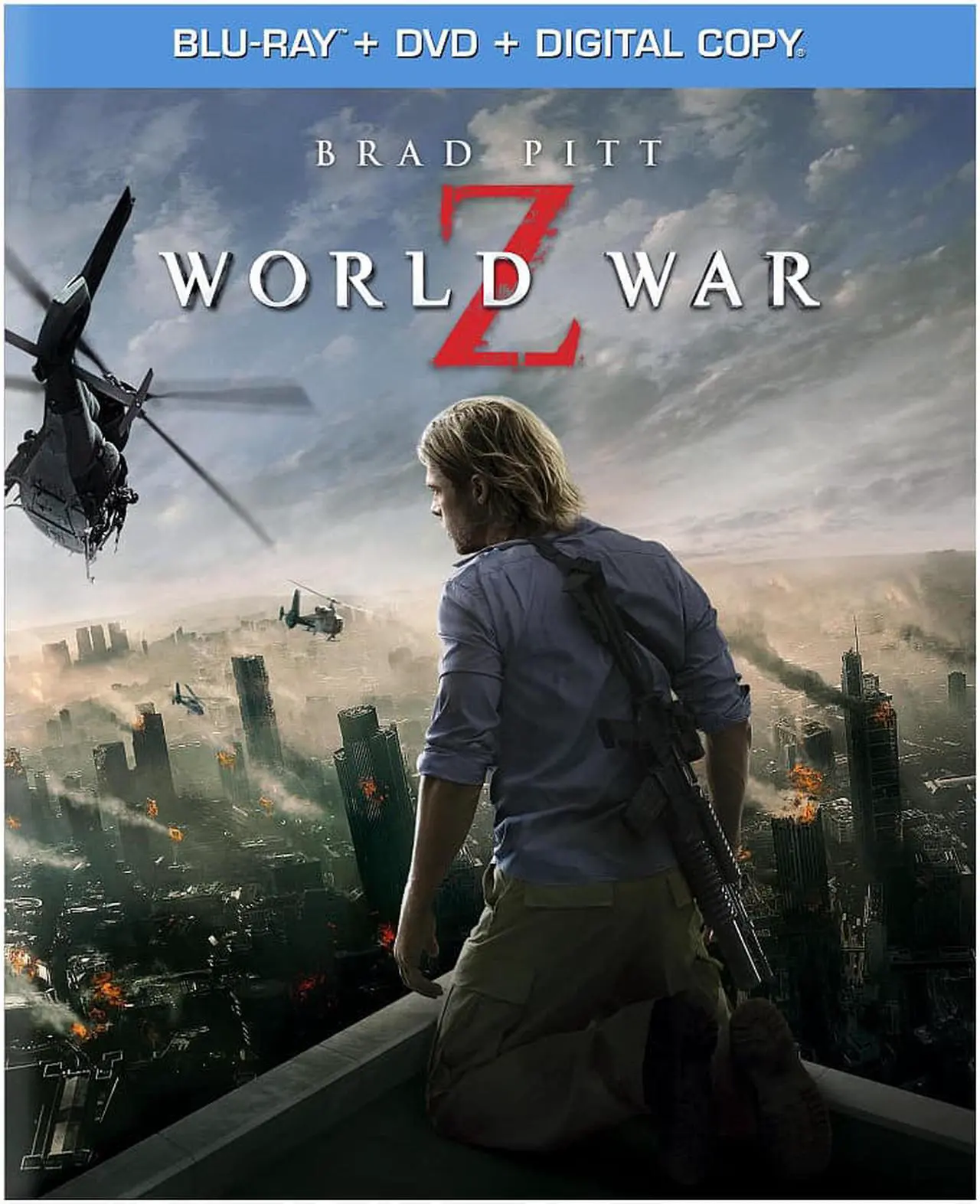 Main image of World War Z Blu-Ray Combo Pack Blu-Ray/DVD/Digital Copy