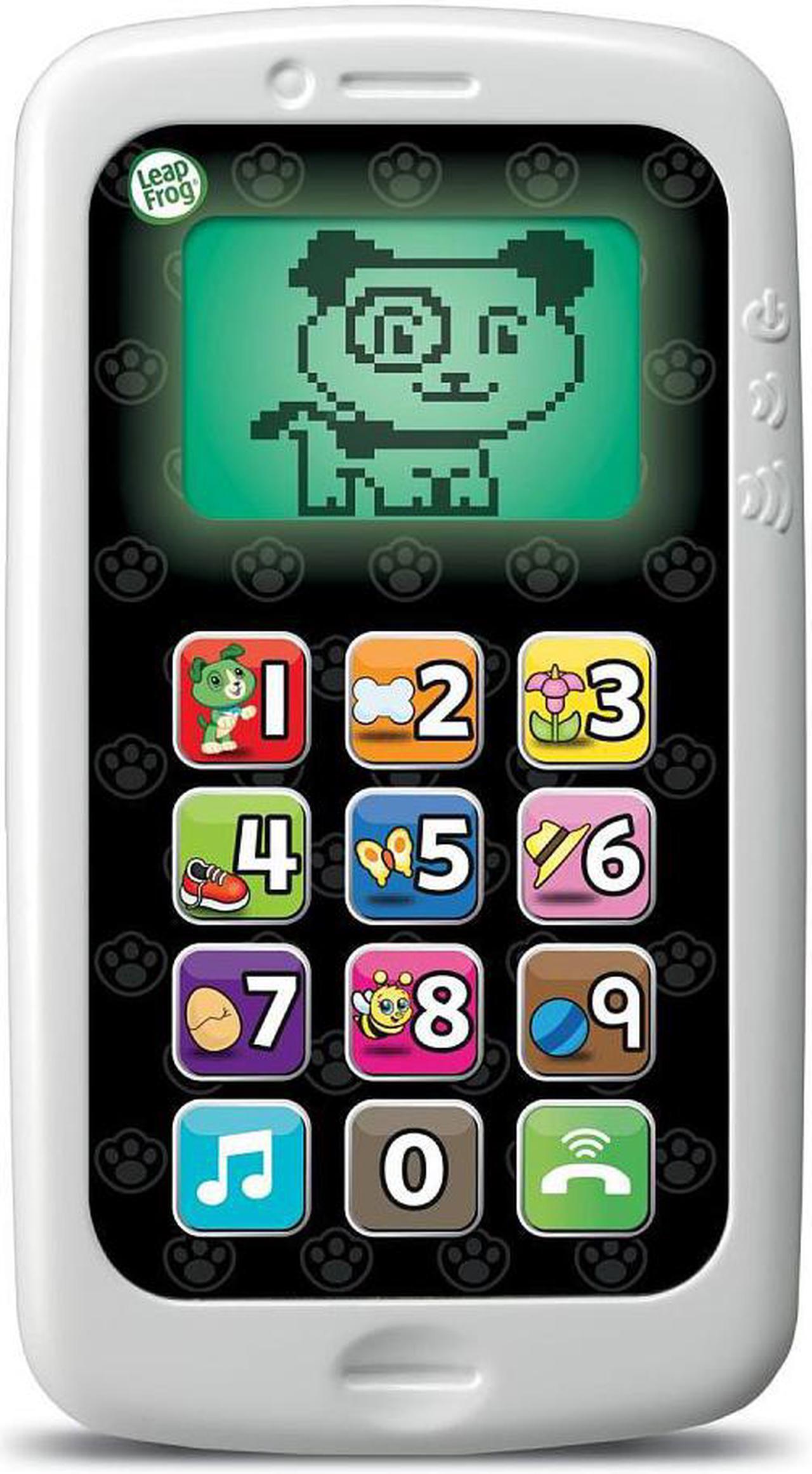 Main image of LeapFrog Chat & Count Phone - White & Black