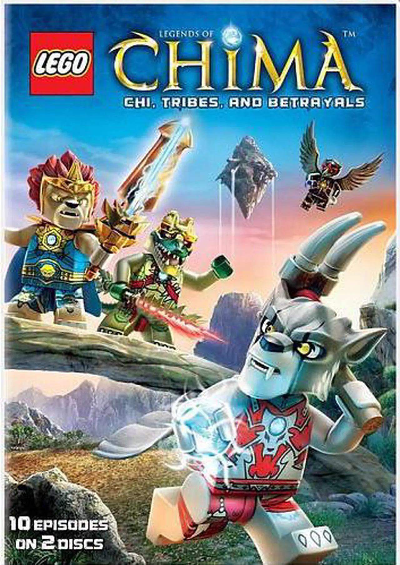 STUDIO DISTRIBUTION SERVI LEGO-LEGENDS OF CHIMA-SEASON 1 PART 2 (DVD/2 ...