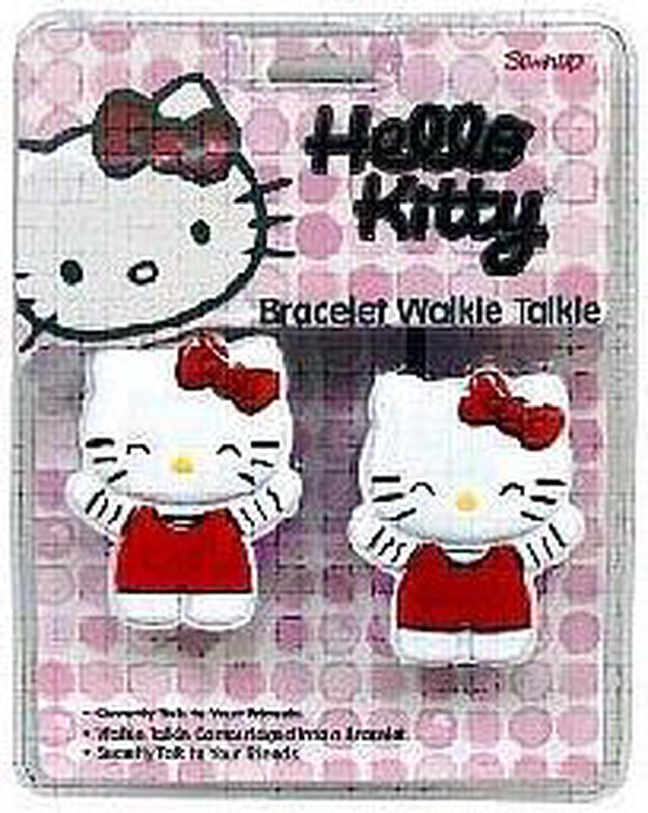 Alt view image 2 of 9 - Hello Kitty Bracelet Walkie Talkie by Sakar