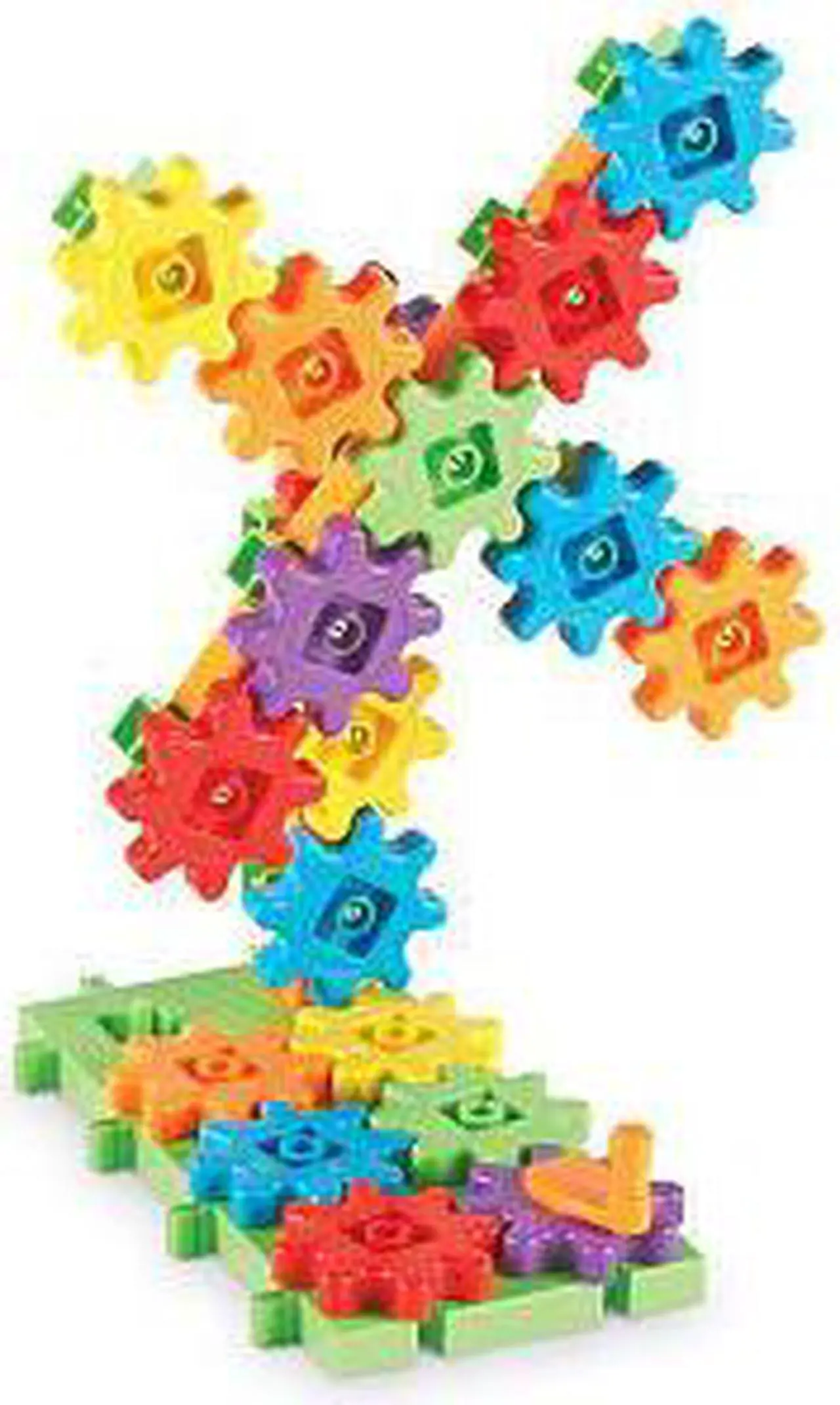 Alt view image 4 of 20 - LEARNING RESOURCES LER9162 GEARS! BEGINNERS BUILDING SET-95 PIECES