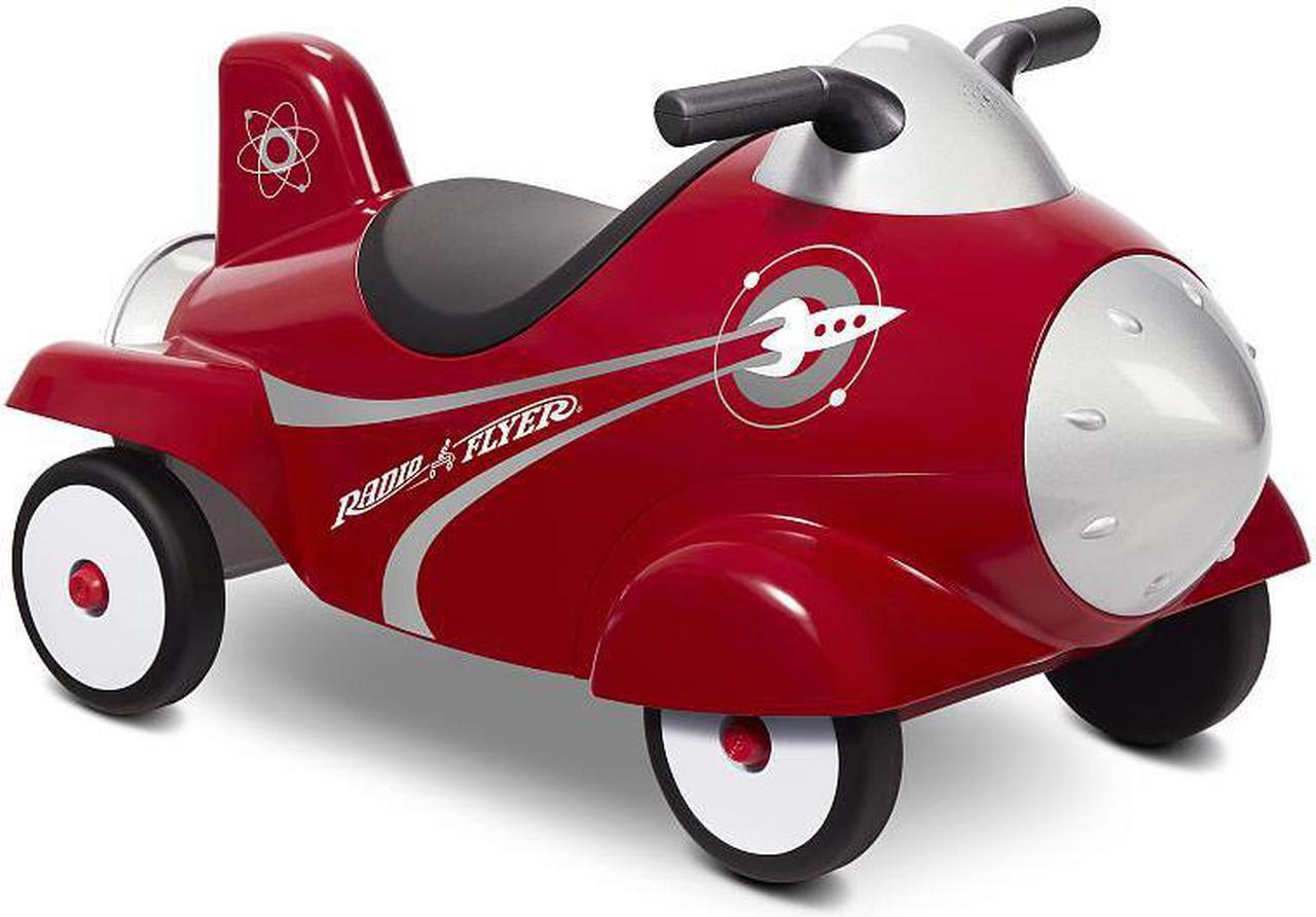 Radio Flyer Retro Rocket Powered Ride On - Red