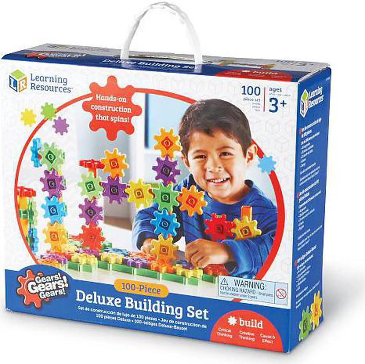 Main image of LEARNING RESOURCES LER9162 GEARS! BEGINNERS BUILDING SET-95 PIECES
