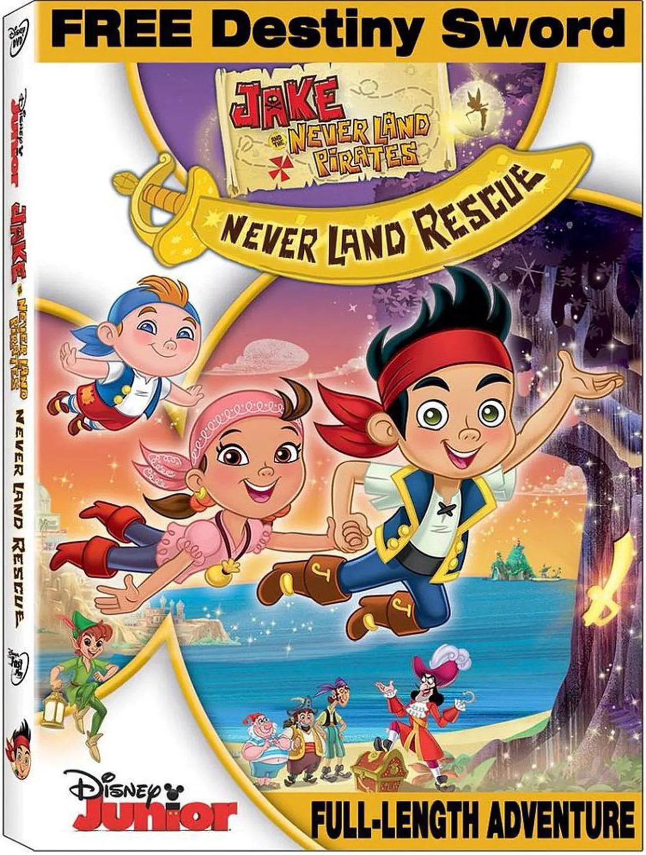 Main image of Disney Jake and the Never Land Pirates: Jake's Never Land Rescue DVD