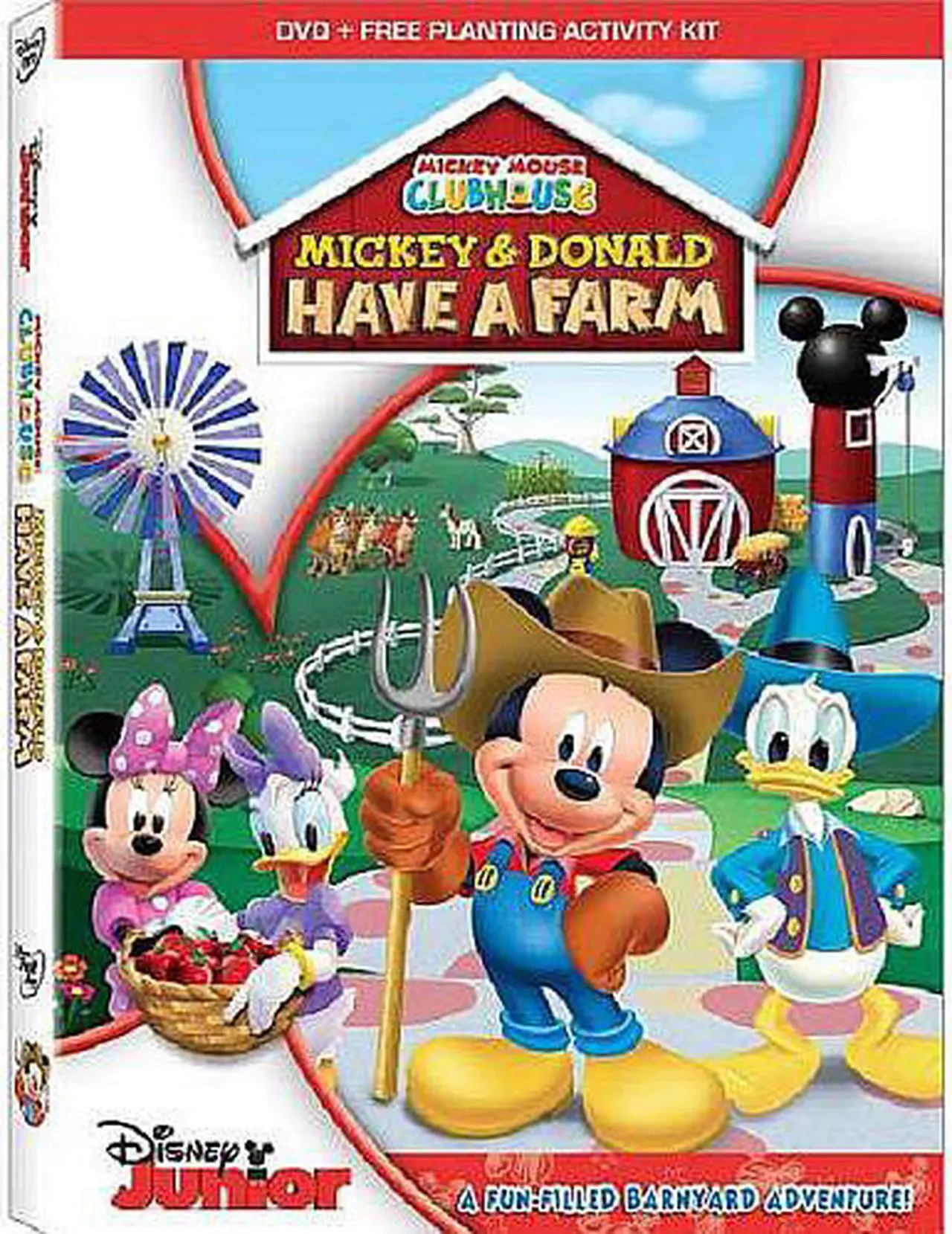 Main image of BUENA VISTA HOME VIDEO MICKEY MOUSE CLUBHOUSE-MICKEY & DONALD HAVE A FARM (DVD) D111036D
