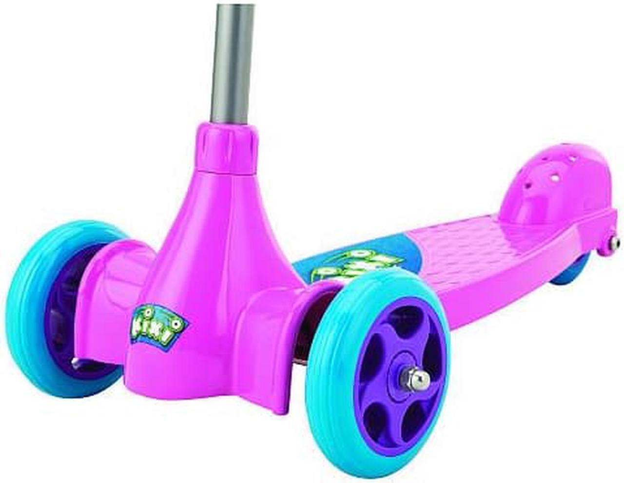 Alt view image 3 of 5 - Razor Kixi Kix 3 Wheel Scooter Pink/Purple