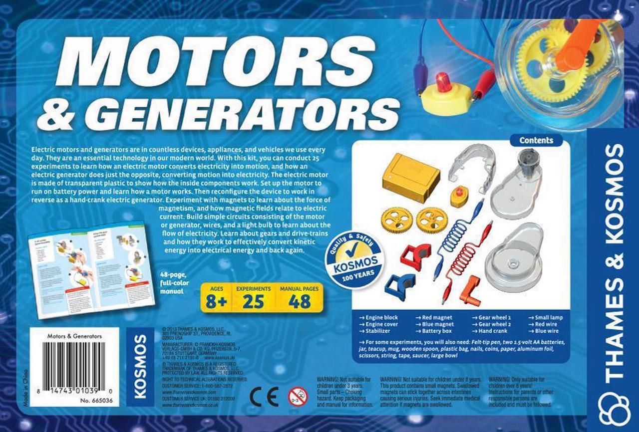 Thames & Kosmos Motors and Generators Science Kit