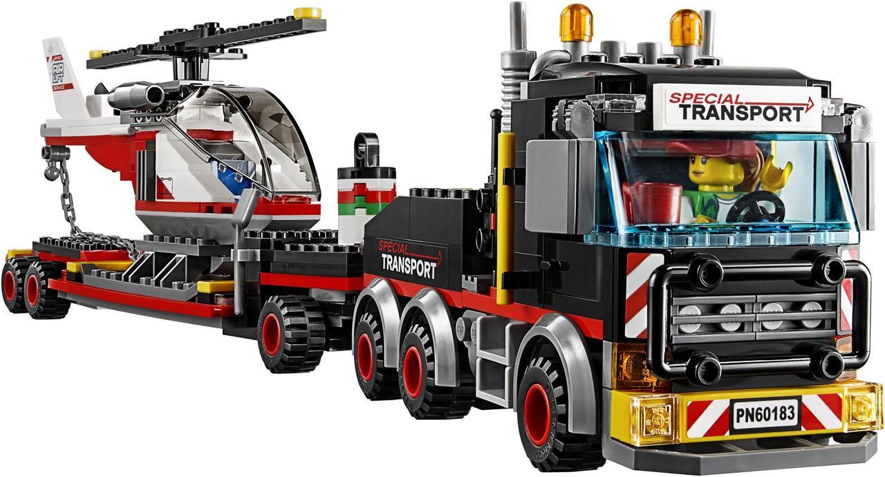 Alt view image 10 of 18 - Lego City Heavy Cargo Transport 60183