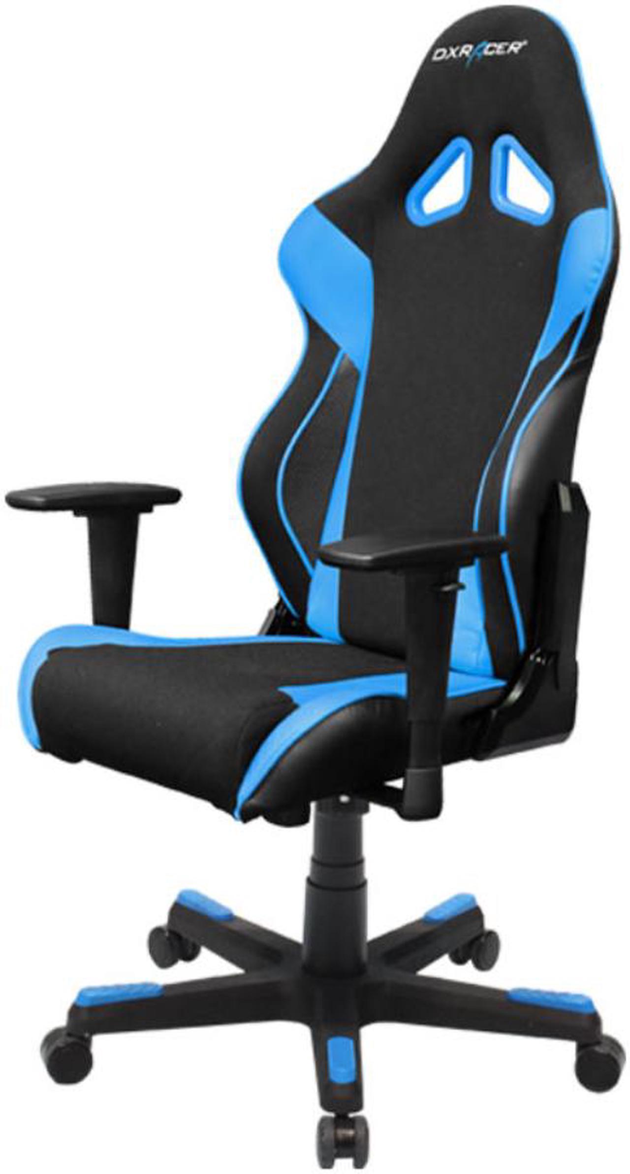 Alt view image 3 of 4 - DXRacer Racing Series OH/RAA106/NB Newedge Edition Racing Bucket Seat Office Chair Gaming Chair Automotive Racing Seat Computer Chair eSports Chair Executive Chair Furniture With Pillows