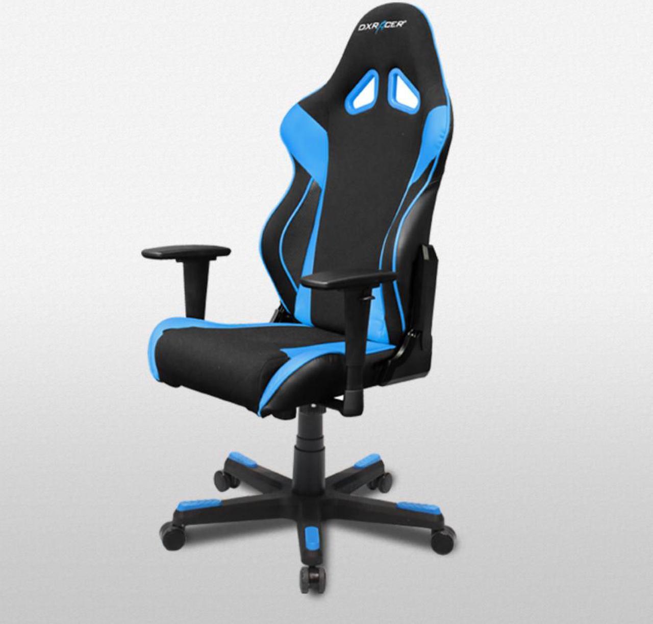 Alt view image 2 of 4 - DXRacer Racing Series OH/RAA106/NB Newedge Edition Racing Bucket Seat Office Chair Gaming Chair Automotive Racing Seat Computer Chair eSports Chair Executive Chair Furniture With Pillows