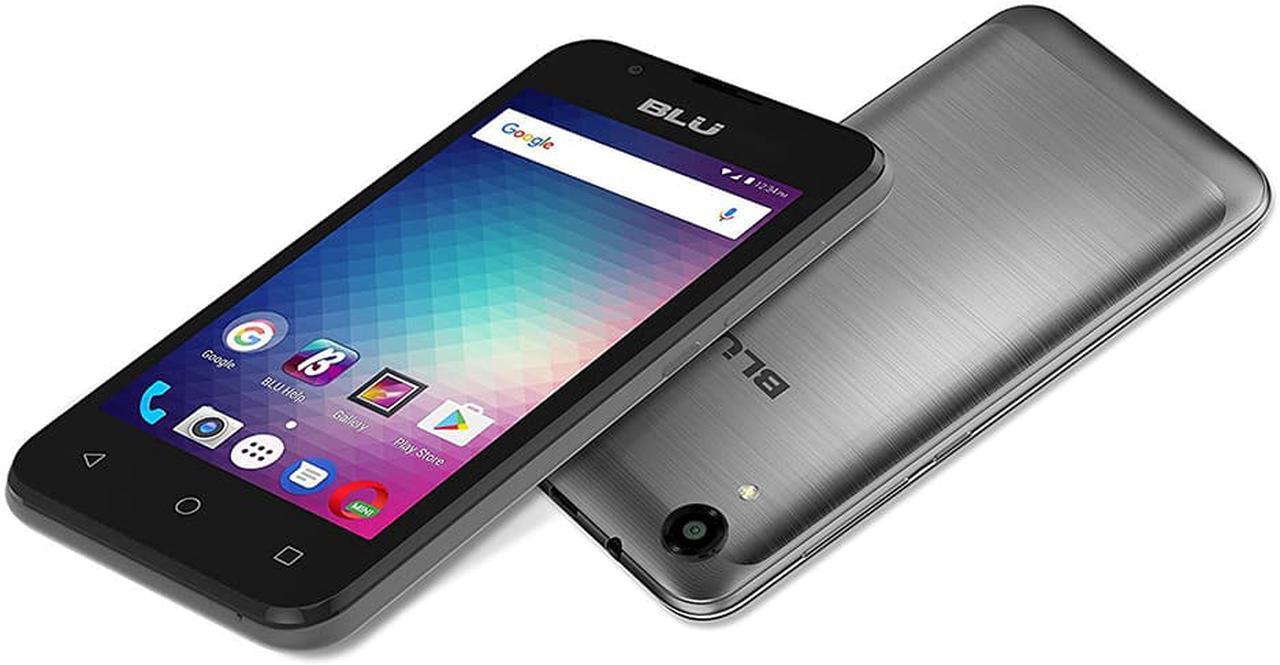 Alt view image 4 of 5 - BLU Advance 4.0 L3 A110U Unlocked GSM Dual-SIM Phone - Grey