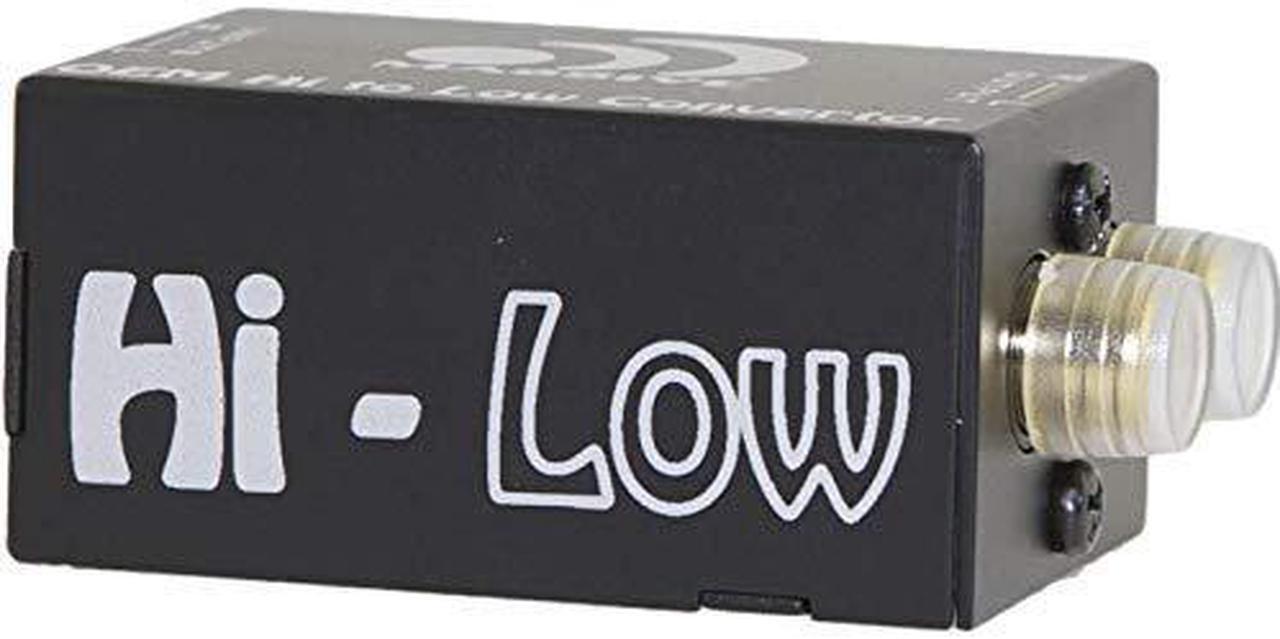 Alt view image 5 of 6 - massive audio hilow  car audio high level speaker signal to low level rca converter, high to low level signal