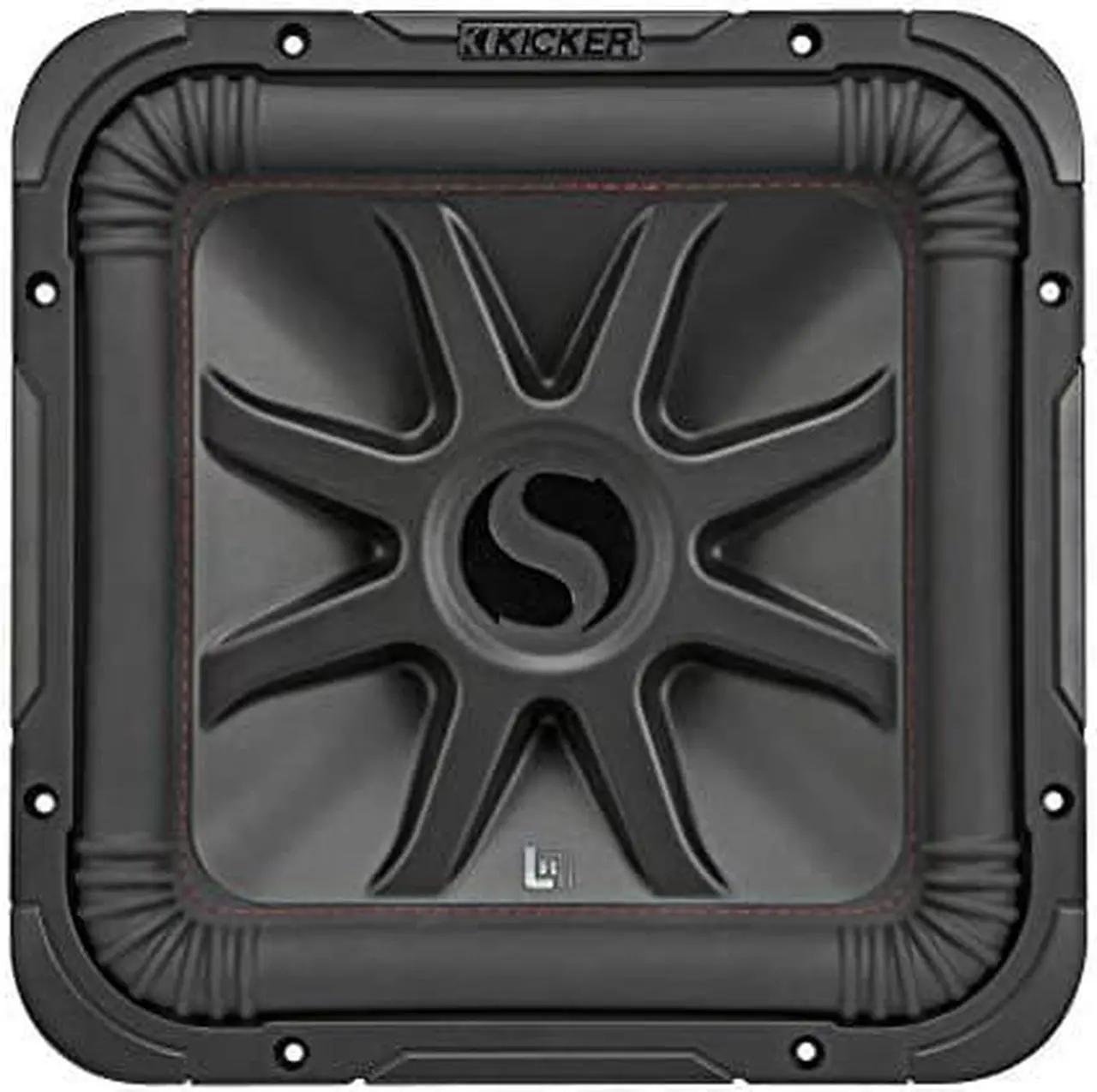 Alt view image 16 of 20 - Kicker L7R 12 Inch 1200W Max Power 4 Ohm DVC Square Car Audio Subwoofer, Black