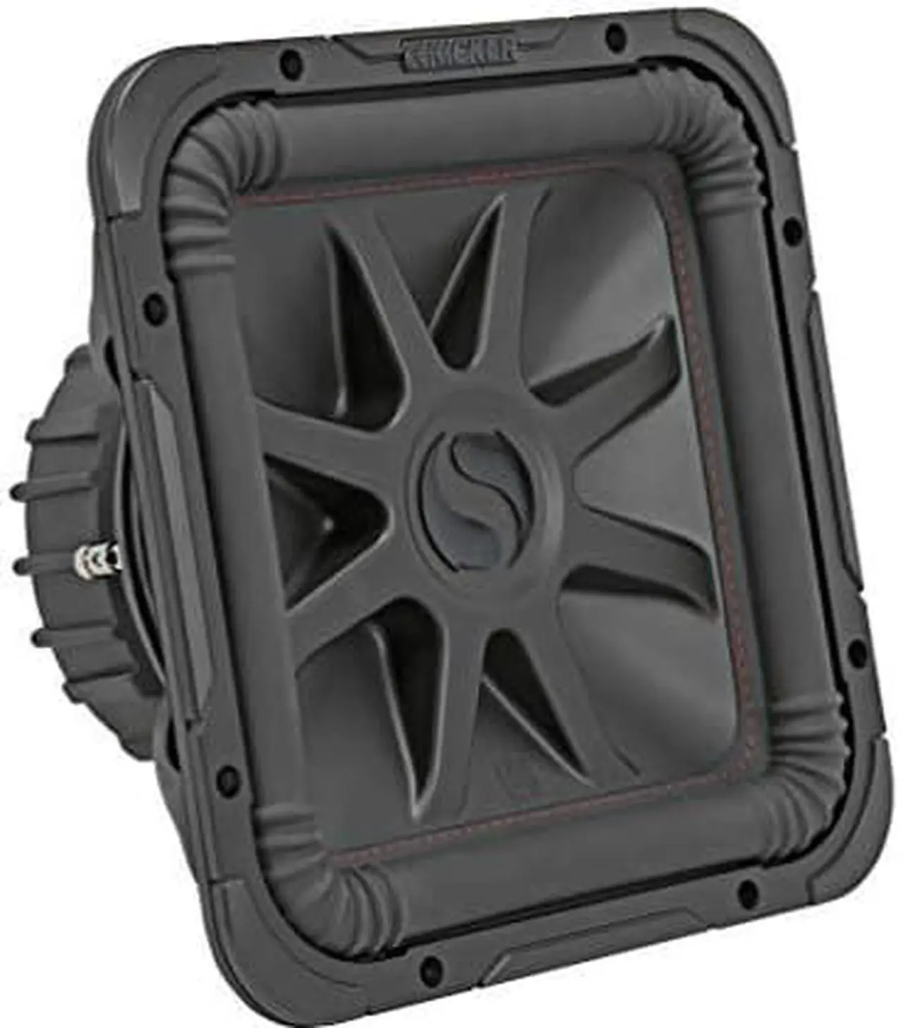 Alt view image 19 of 20 - Kicker L7R 12 Inch 1200W Max Power 4 Ohm DVC Square Car Audio Subwoofer, Black