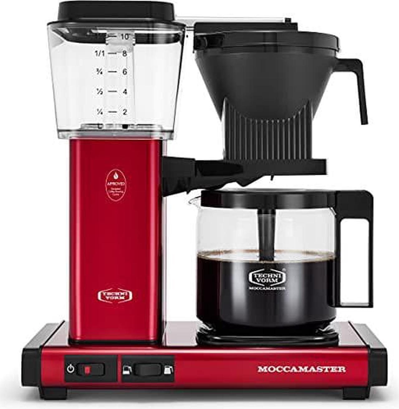 Main image of Technivorm Moccamaster 53937 KBGV 10-Cup Coffee Maker Black, 40 Ounce, 1.25l