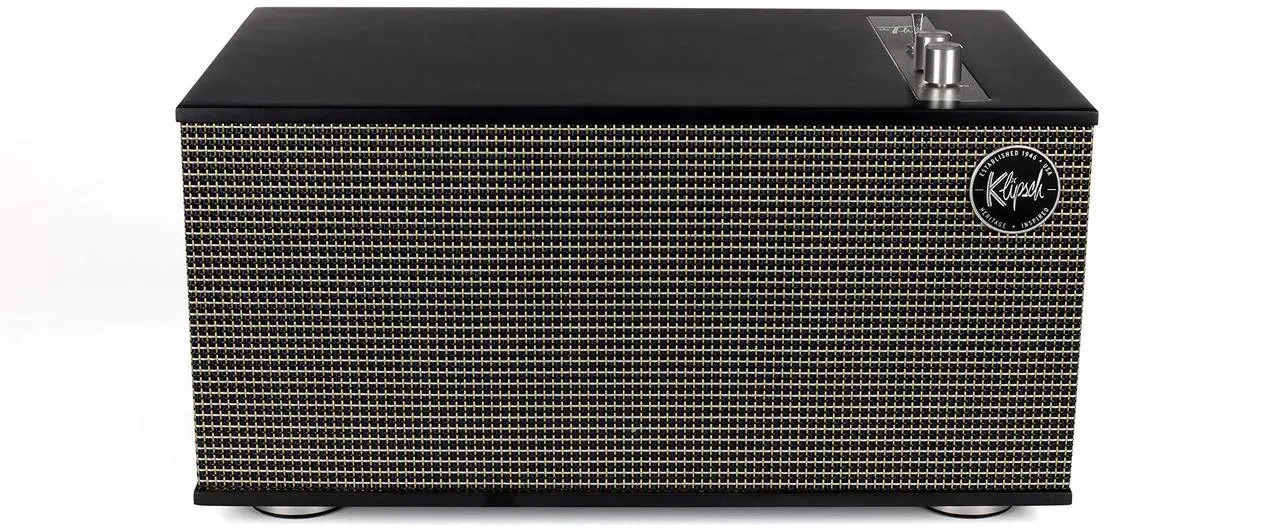 Alt view image 6 of 7 - Klipsch Heritage Wireless The Three II Matte Black Home Audio Speaker
