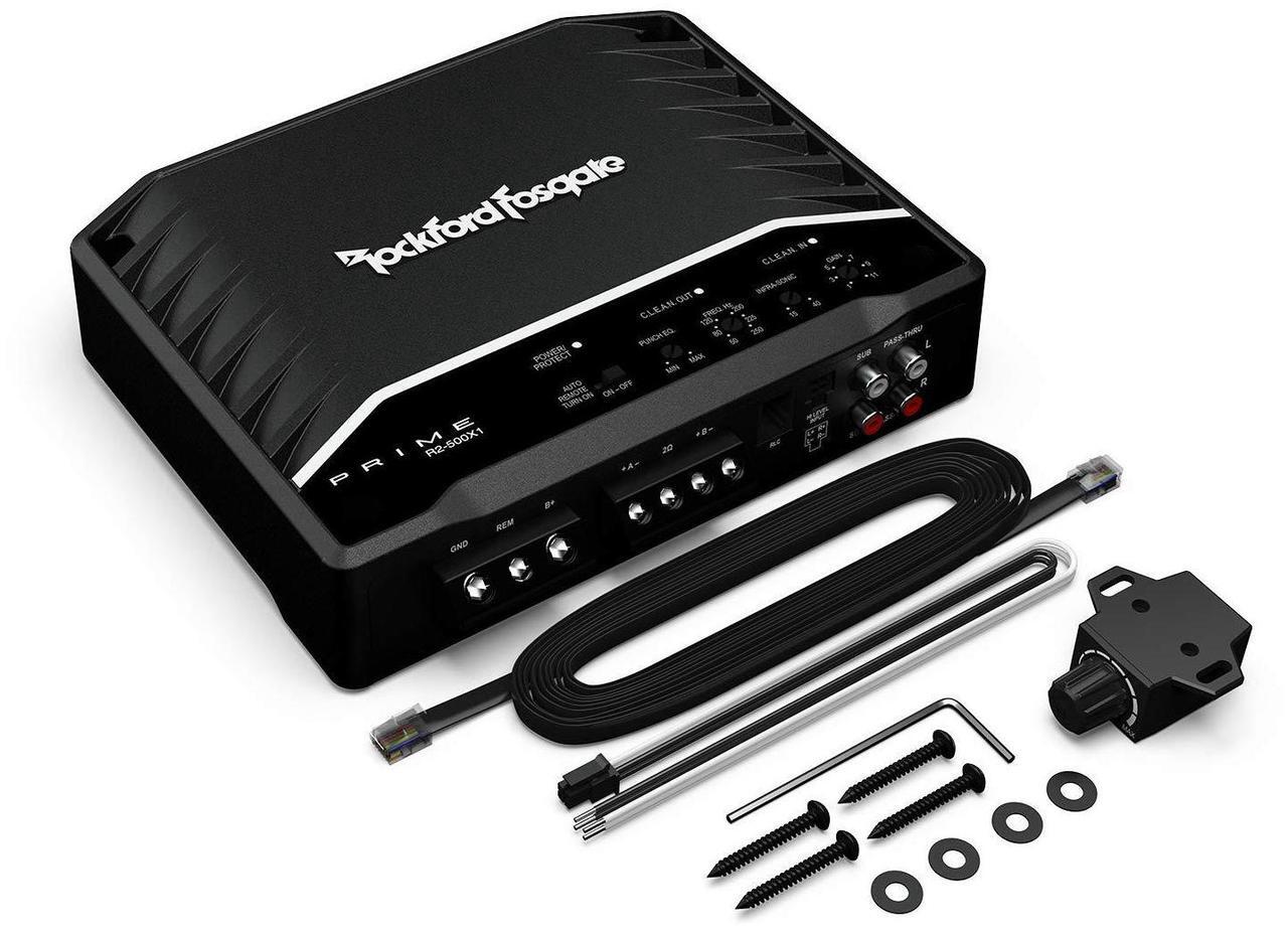 Alt view image 12 of 14 - Rockford Fosgate R2-500X1 Prime Series mono subwoofer amplifier - 500W RMS