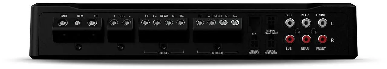 Alt view image 14 of 17 - Rockford Fosgate R2-750X5 Prime Series 5-channel car amplifier  50W RMS x 4