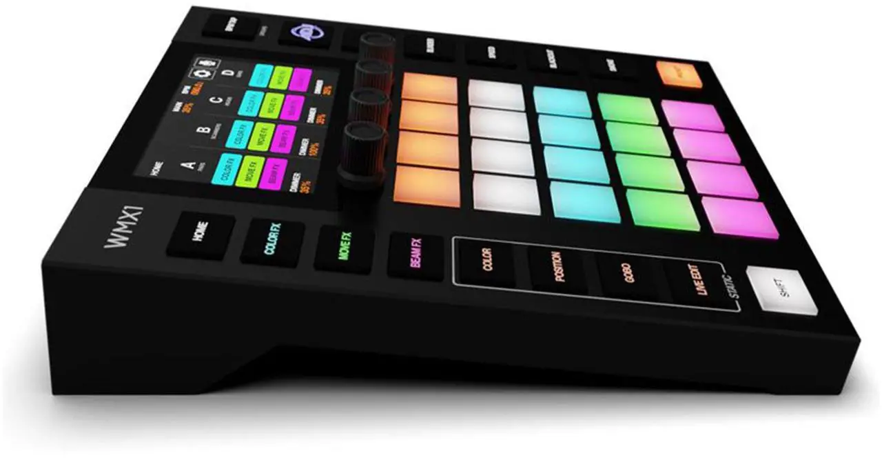 Alt view image 4 of 8 - ADJ WMX1 Mk2 Standalone DMX Lighting Controller