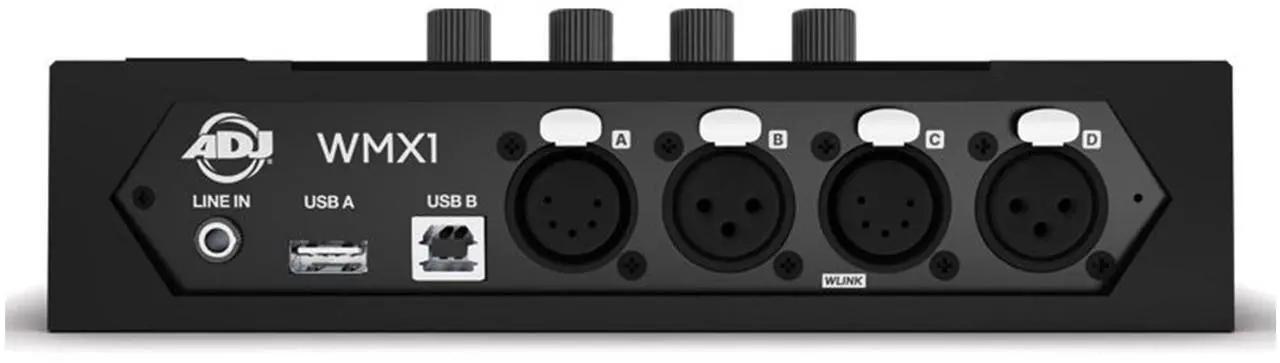 Alt view image 6 of 8 - ADJ WMX1 Mk2 Standalone DMX Lighting Controller