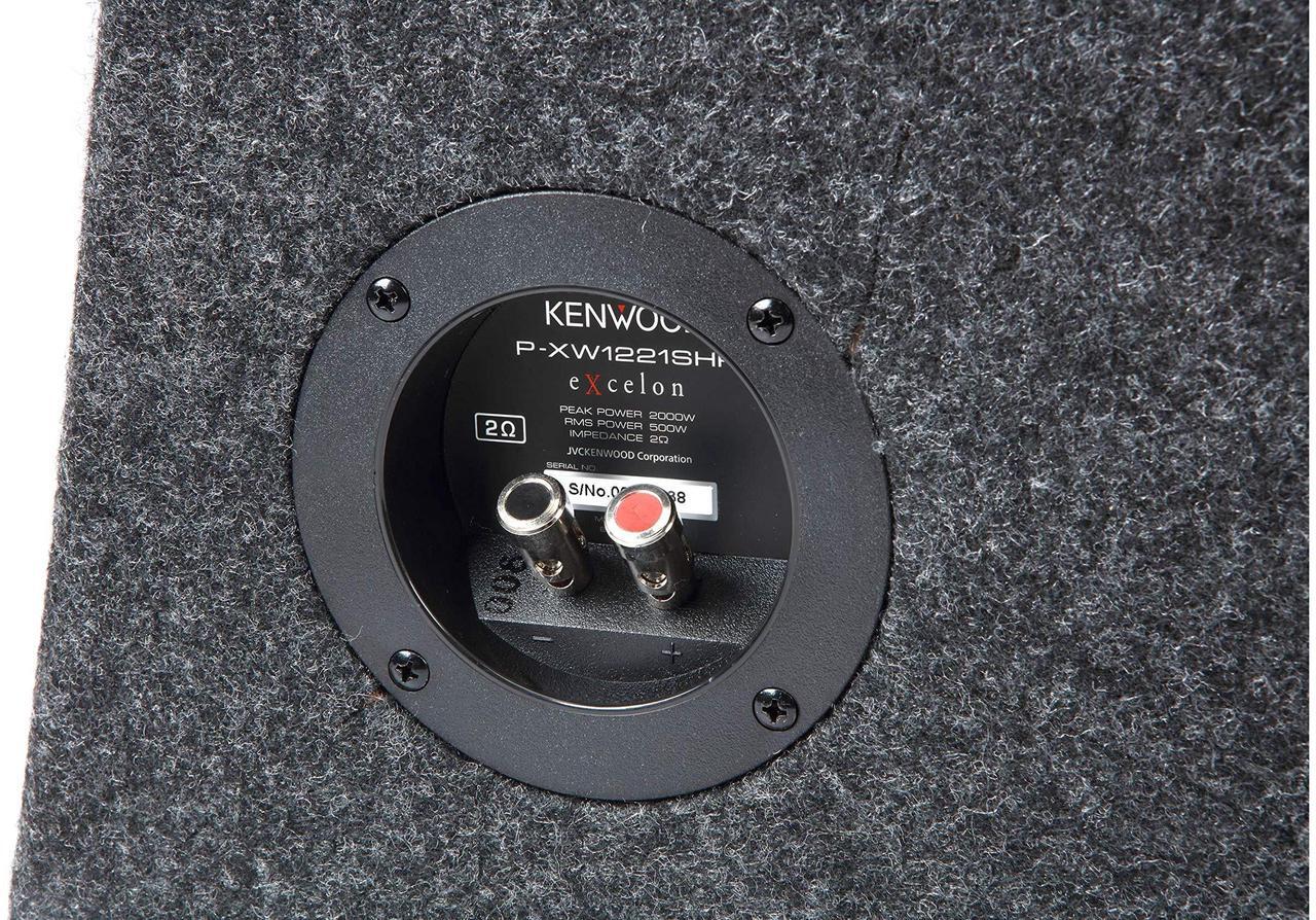 Alt view image 8 of 11 - Kicker 49L7TDF122 Down-Firing 12" L7T 2-Ohm Subwoofer Enclosure, 600 Watts RMS