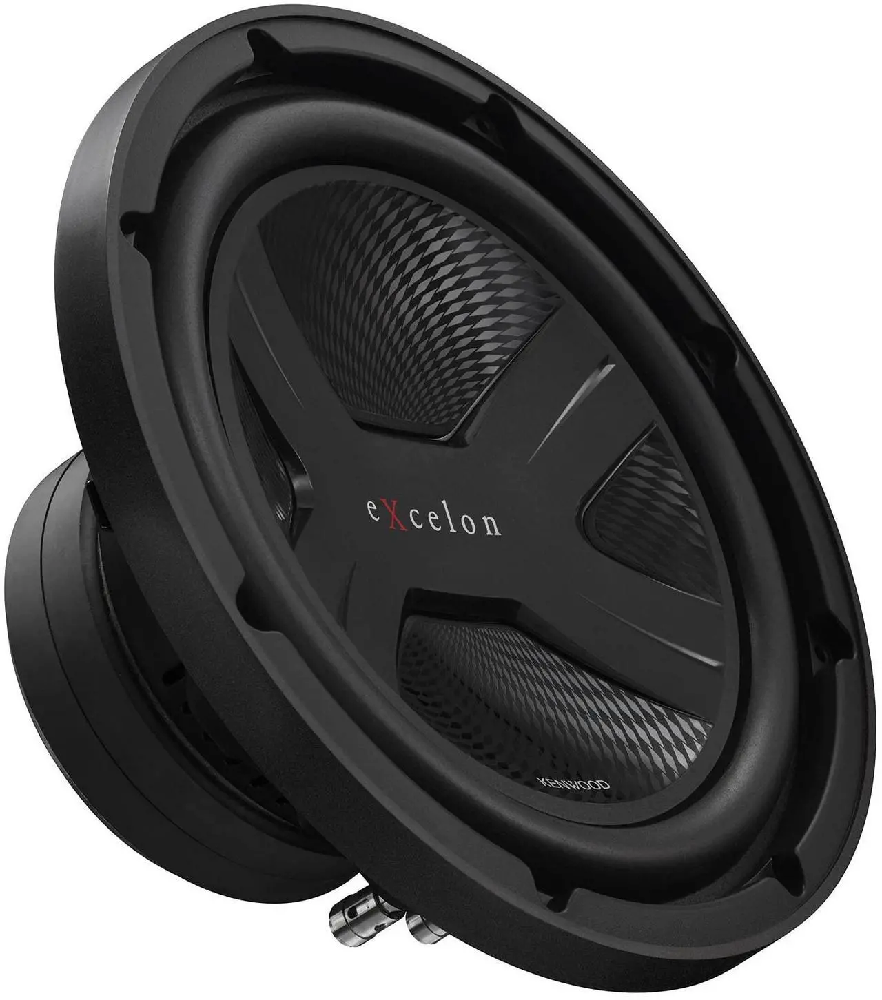 Alt view image 4 of 8 - Kenwood eXcelon KFC-XW1041 10 4-ohm Component Subwoofer