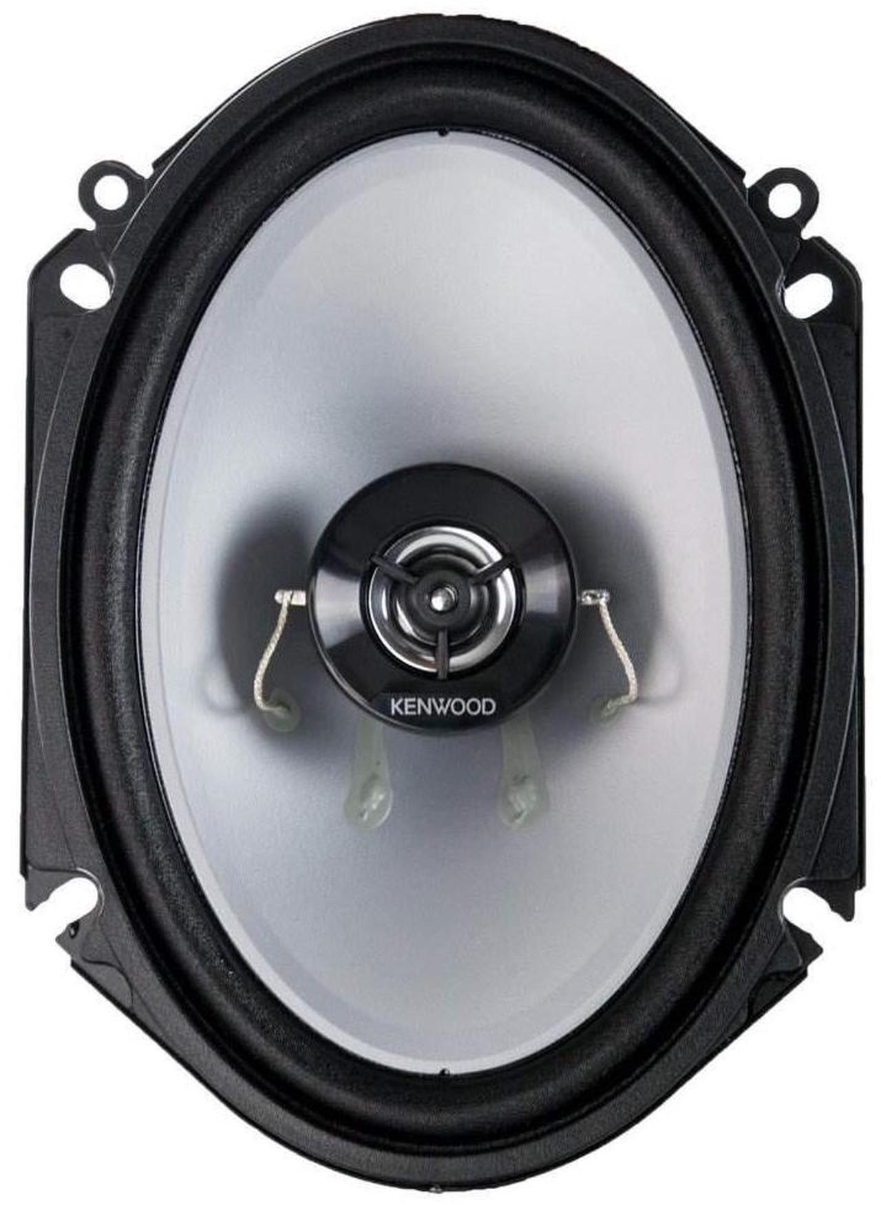 Alt view image 14 of 14 - Kenwood KFC-C6866S 6" x 8" 2-Way Car Audio Coaxial Speakers