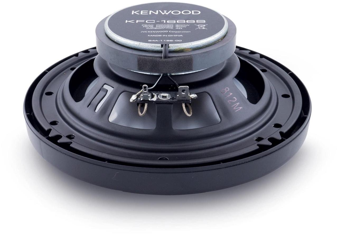 Alt view image 9 of 9 - Kenwood KFC1666 6.5 inch 2-Way Coaxial Speakers