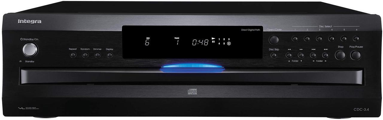 Main image of Integra Premium 6 Disc CD Carousel Changer Black (CDC-3.4)