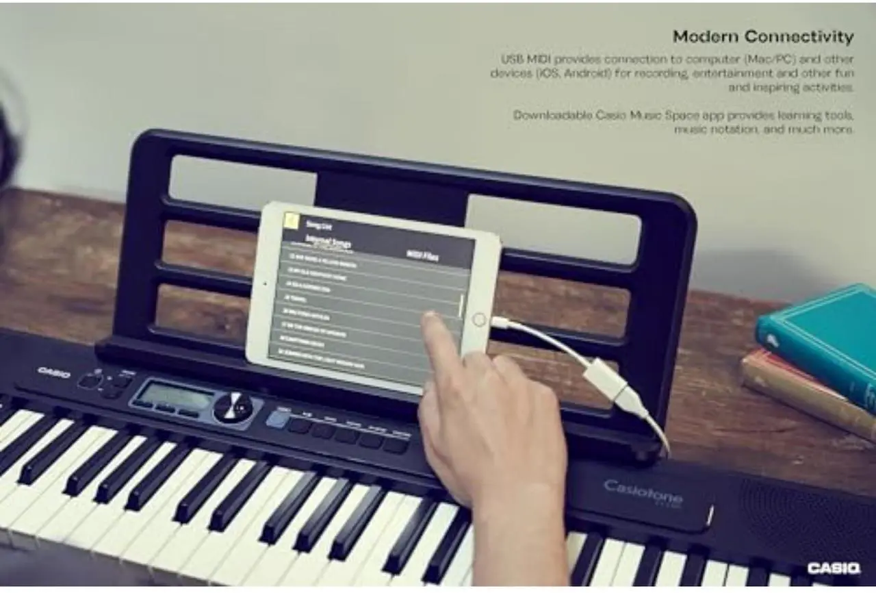 Alt view image 9 of 9 - Casio CT-S300 Casiotone Portable Keyboard