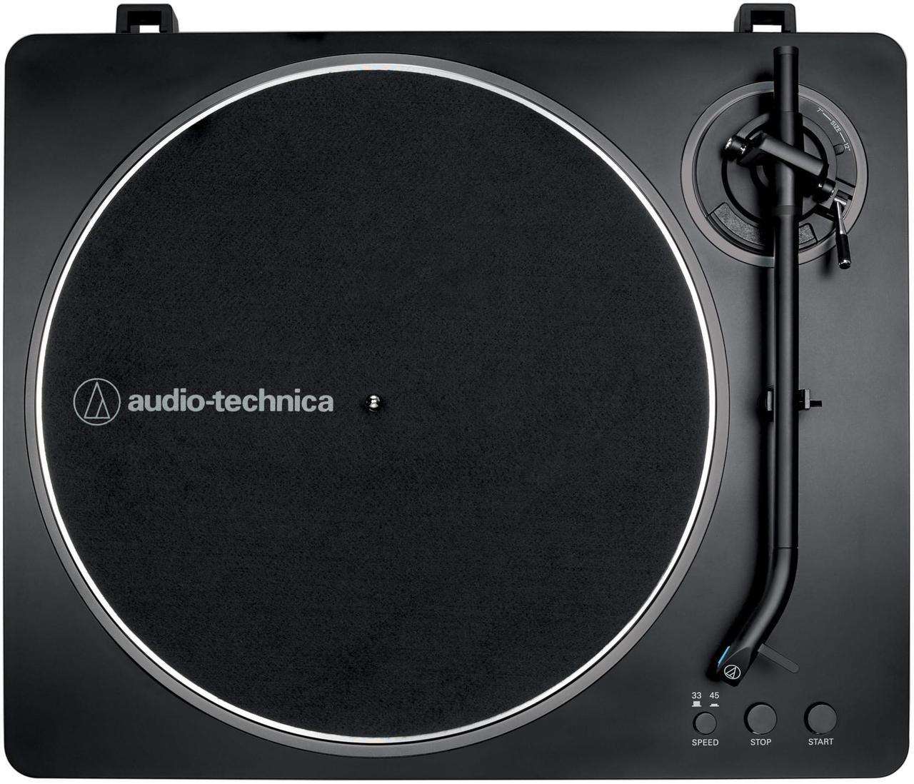 Alt view image 9 of 12 - Audio Technica AT-LP70X-BG Automatic Belt Drive Turntable - Black/Gray (2024)