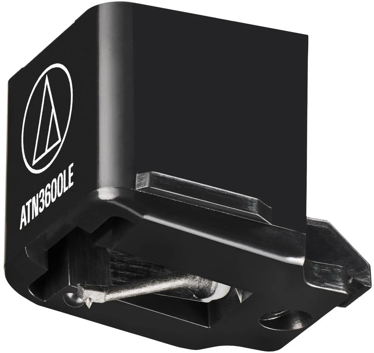 Alt view image 4 of 5 - Audio Technica ATN3600LE AT3600L Turntable Cartridge Replacement Elliptical Stylus - Black