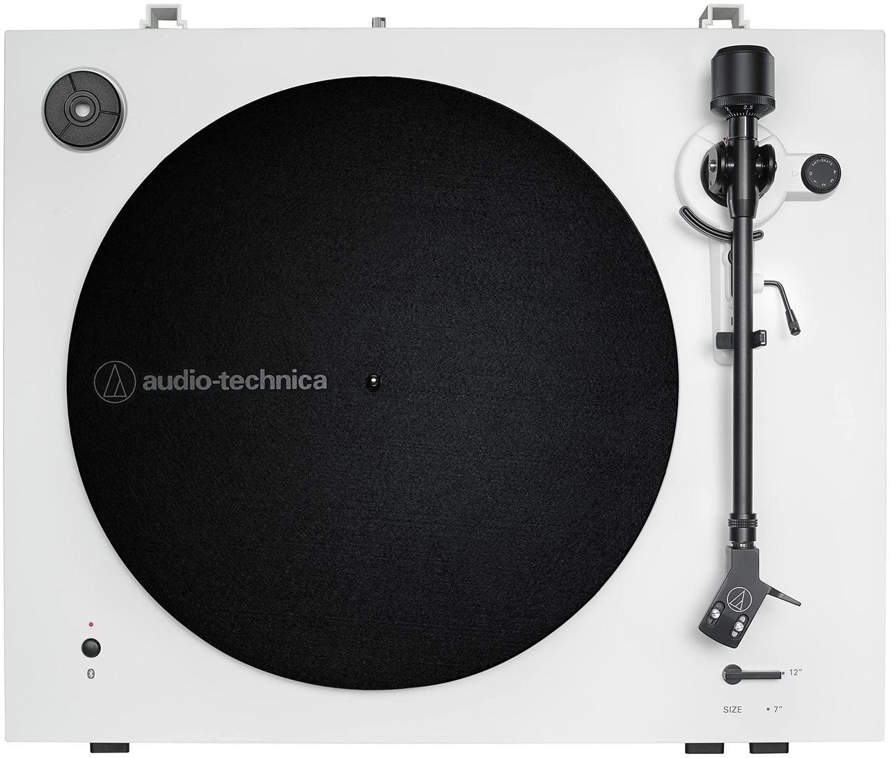 Alt view image 15 of 18 - Audio Technica Wireless & Analog Automatic Belt-Drive Turntable - White
