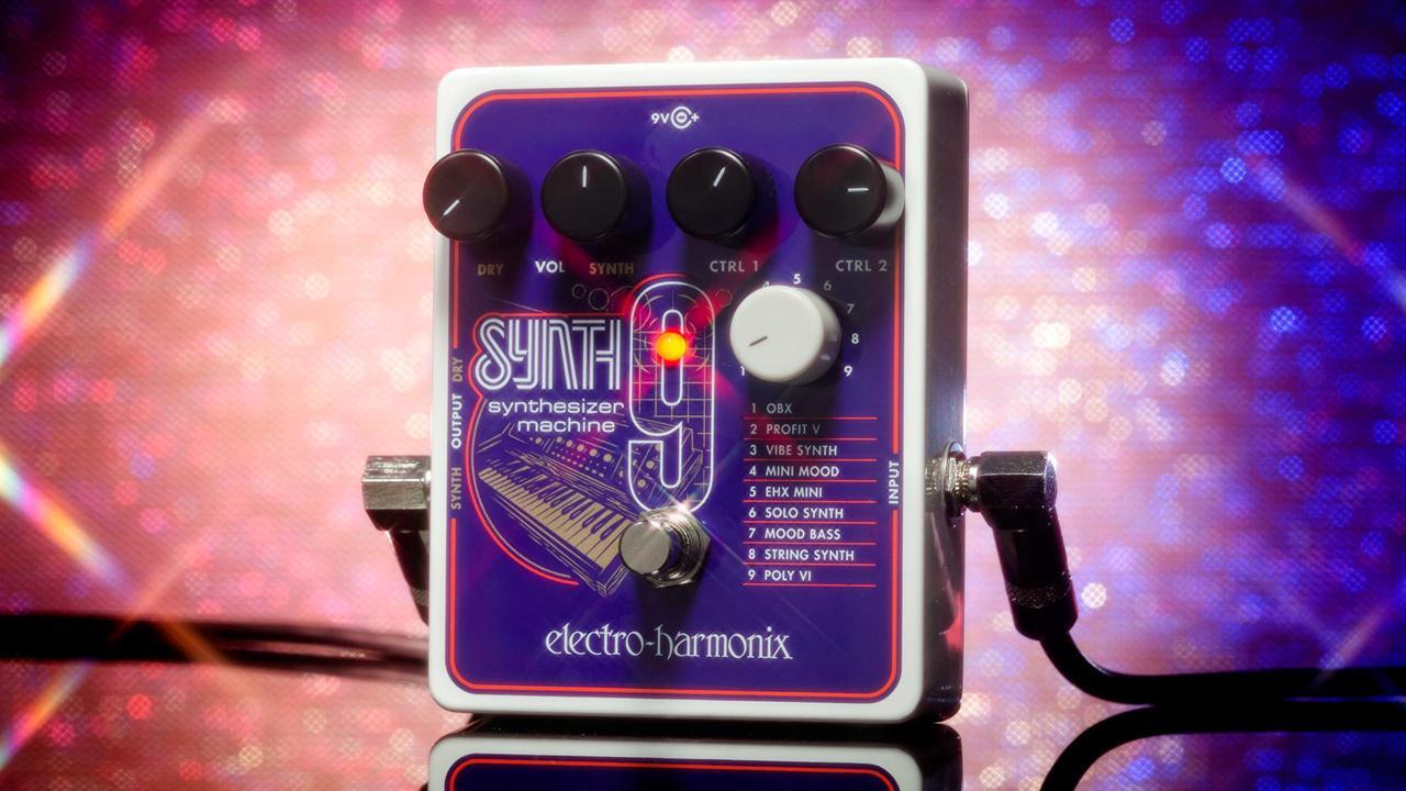 Alt view image 16 of 16 - Electro-Harmonix SYNTH9 Synthesizer Machine Guitar Effects Pedal