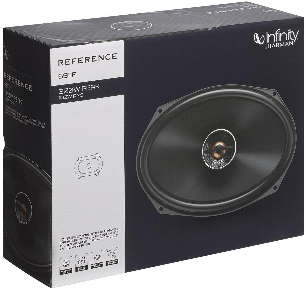 Alt view image 5 of 5 - Infinity REF697F 6x9 Extreme-Performance Automotive Coaxial Speakers