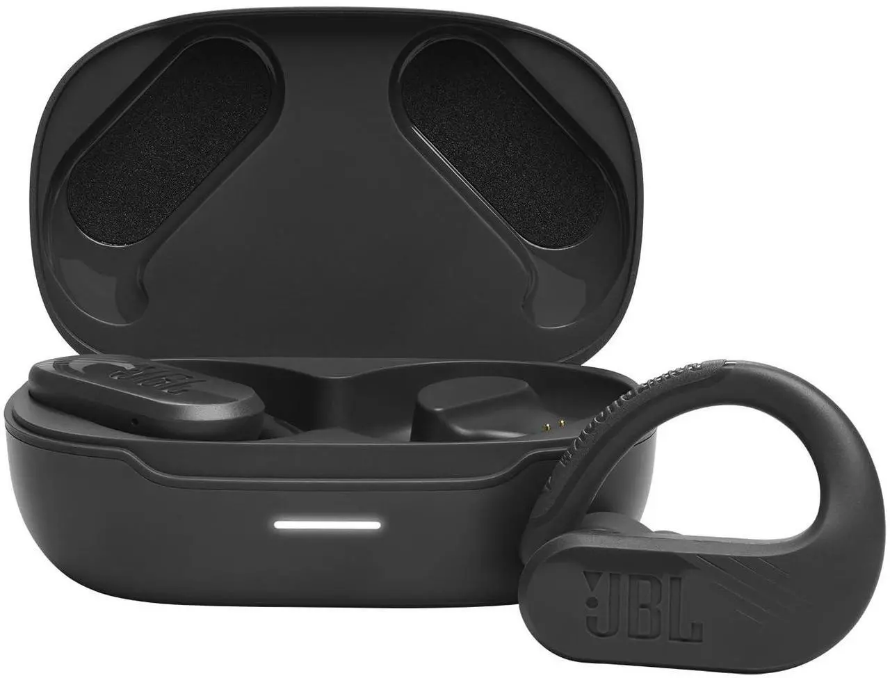 Alt view image 7 of 13 - JBL ENDURPEAK3BK Endurance Peak 3 True Wireless Active Earbuds - Black