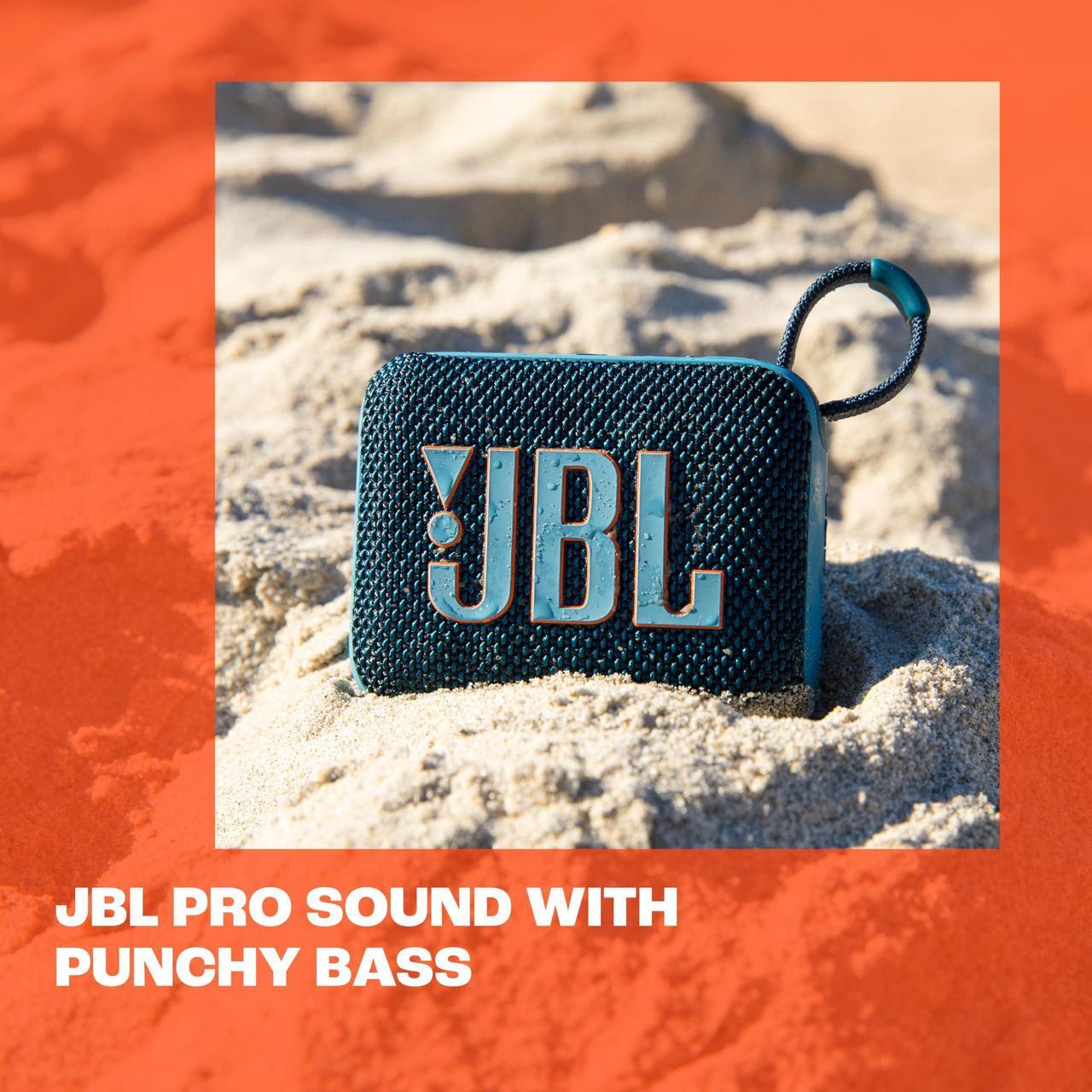 Alt view image 14 of 14 - JBL GO4BLK Go 4 Portable Bluetooth Speaker - Black