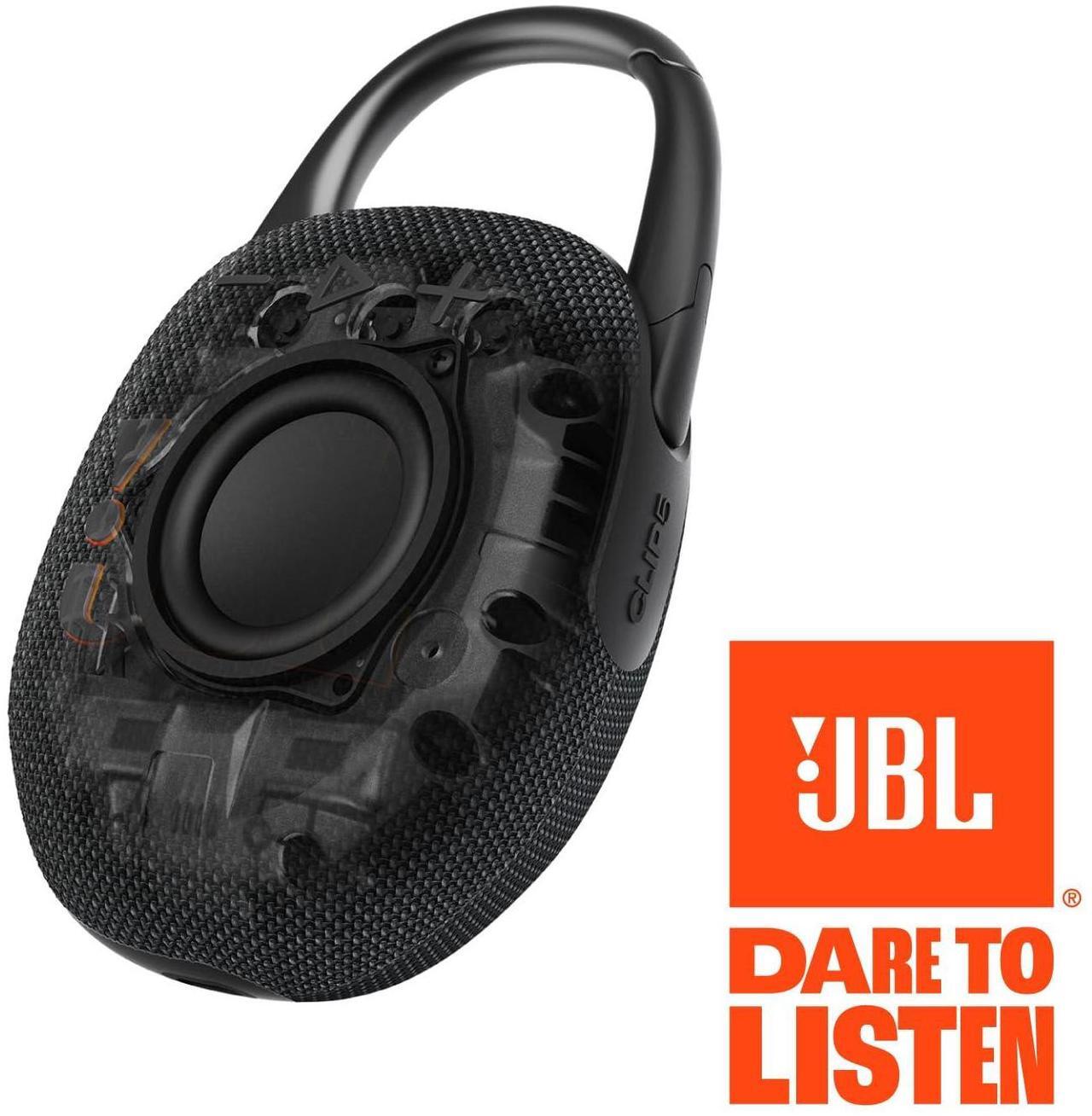 Alt view image 15 of 15 - JBL Clip 5 Portable Waterproof Dustproof Wireless Speaker (Black)