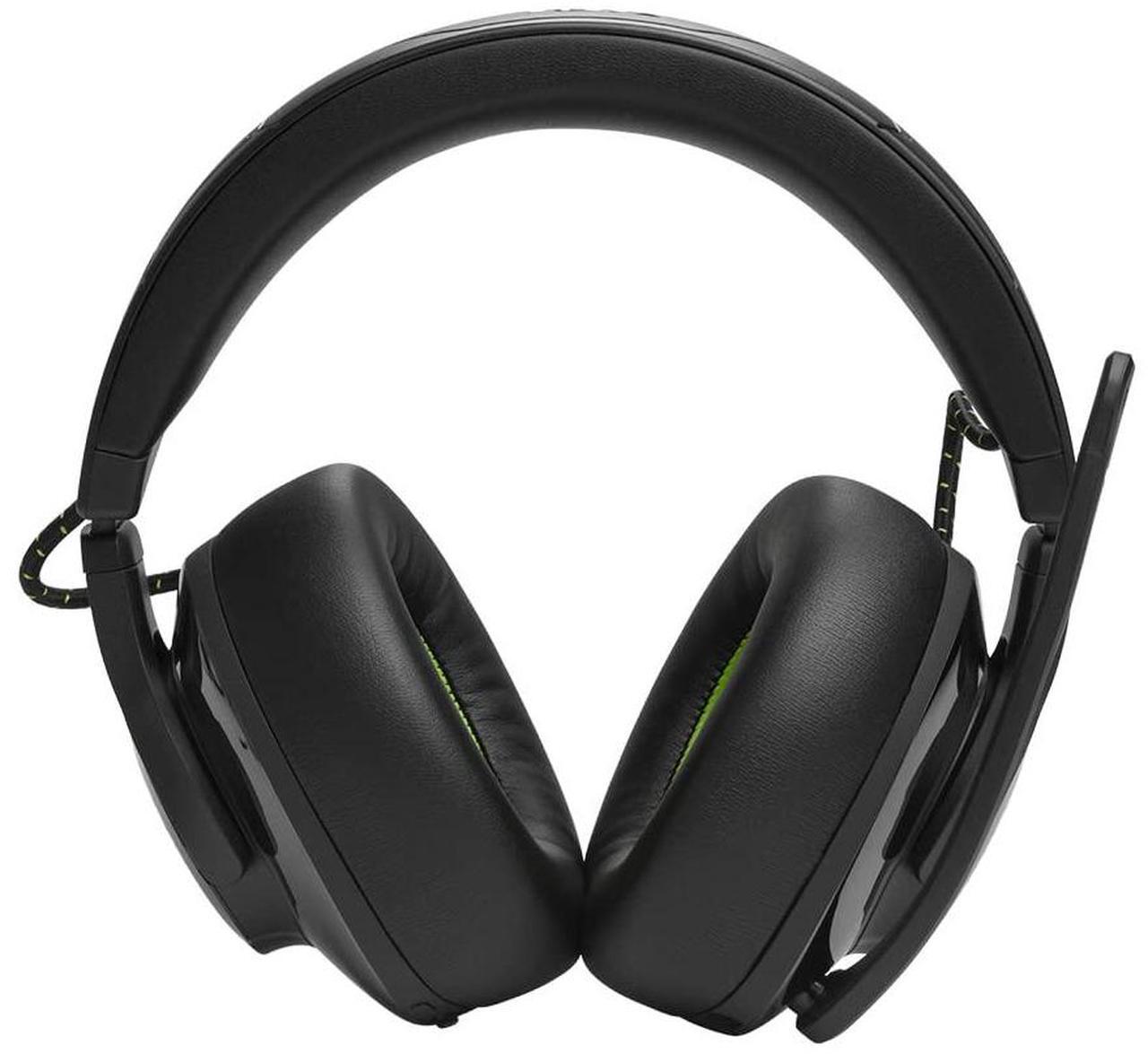 Alt view image 10 of 14 - JBL JBLQ910XWLBLKGRNAM Quantum 910X Wireless Gaming Headset for Xbox - Over-Ear - 32 Ohms - Active Noise Cancellation - Bluetooth 5.2 - USB-C - Black/Green