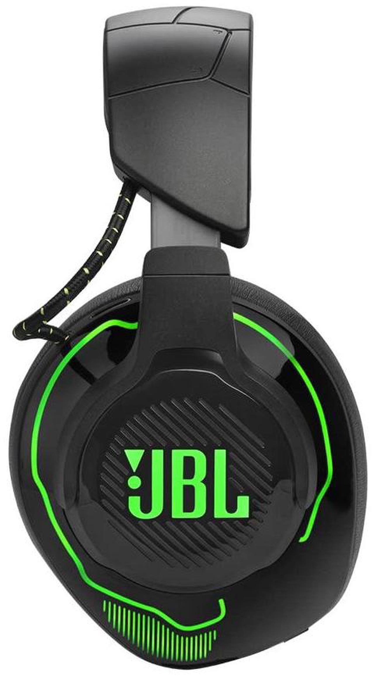 Alt view image 12 of 14 - JBL JBLQ910XWLBLKGRNAM Quantum 910X Wireless Gaming Headset for Xbox - Over-Ear - 32 Ohms - Active Noise Cancellation - Bluetooth 5.2 - USB-C - Black/Green