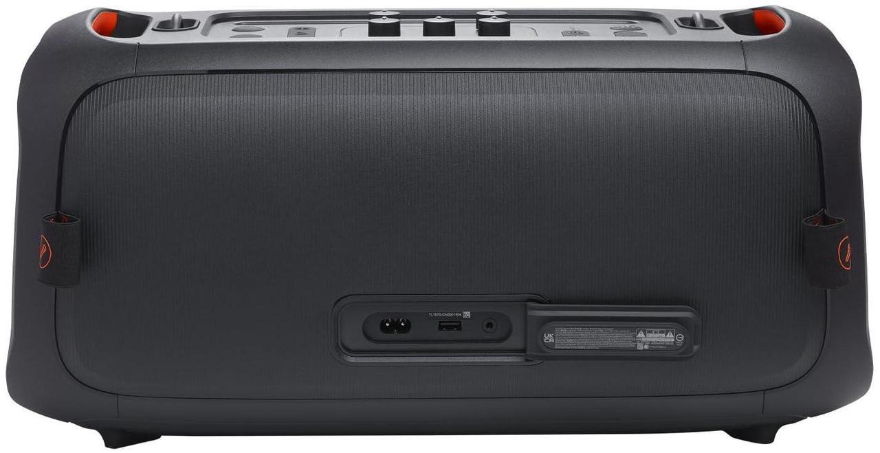 Alt view image 15 of 18 - JBL PartyBox On-The-Go Essential - Portable party speaker with built-in lights and wireless mic, Amazing Pro Sound, IPX4 splashproof protection, 6 hours of playtime, Convenient shoulder strap