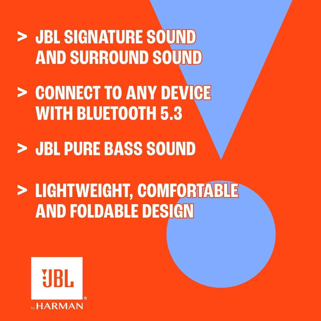 Alt view image 12 of 13 - JBL LIVE670NCBLU Live 670NC On-Ear Headphones - Blue