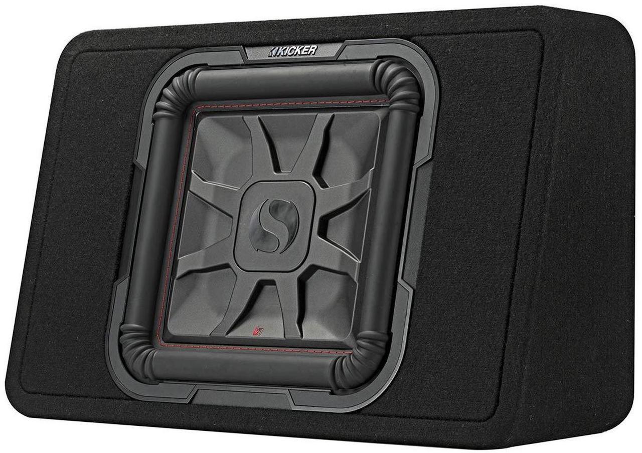 Alt view image 5 of 7 - Kicker 46TL7T122 TL7T 12"" (30cm) Solo-Baric Subwoofer in Thin Profile Enclosure  2-Ohm  600 Watt
