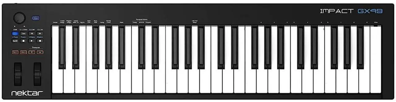 Alt view image 16 of 20 - Nektar Impact GX49 MIDI Controller (49 keys)